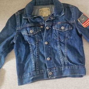 COPY - Boys Denim Trucker Jacket, Polo, size Small